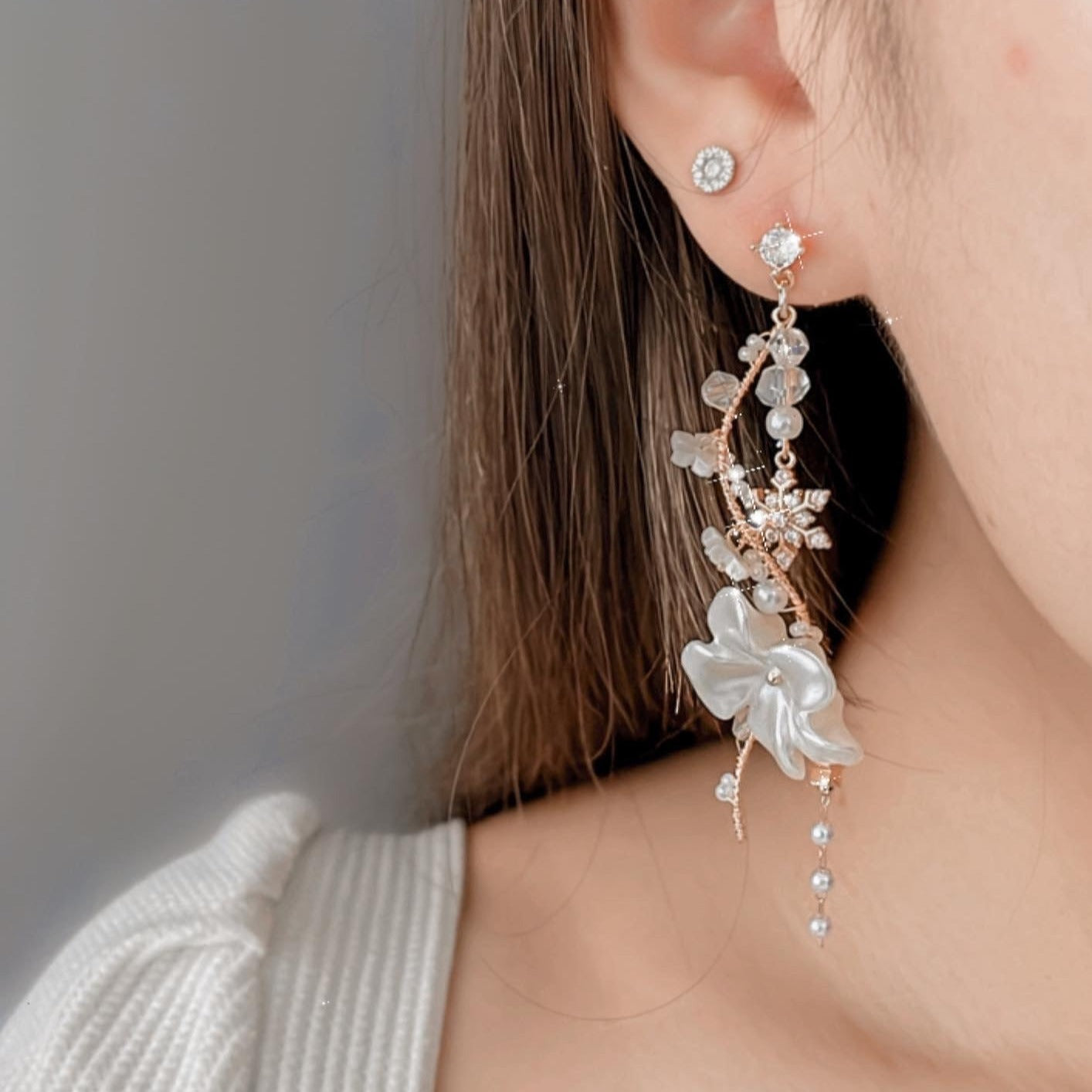 Blossoming earrings