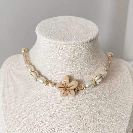 Vintage Flower Necklace