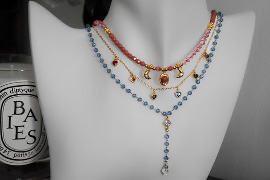 Pinky Stone Necklace