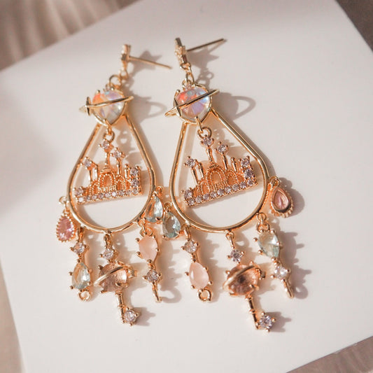 Laputa-Castle earrings