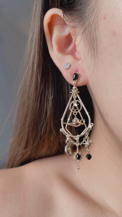 Dark Magic earrings